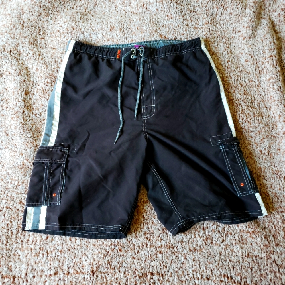 Beach Rays Swimming Trunks black medium men's bathing suit